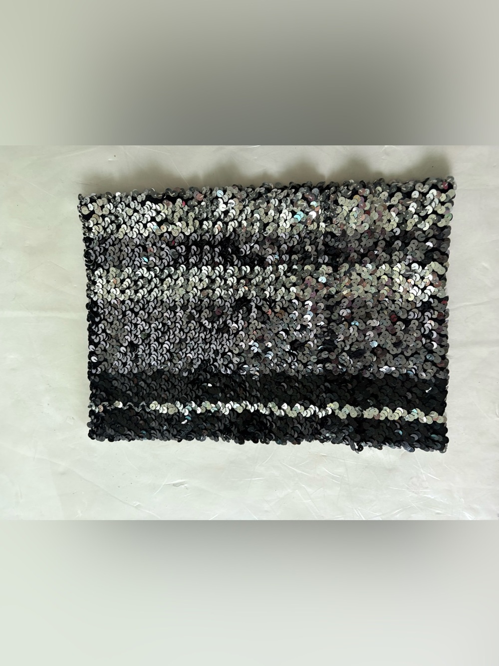 Silver Sequin tube top